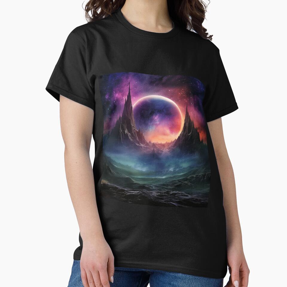 Dark Fantasy Landscape - Black Hole Orbit by Fantasy Masterpiece
