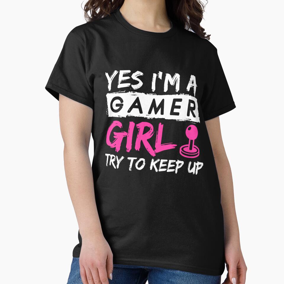 Gamer Girl Female Gaming by taaddison50