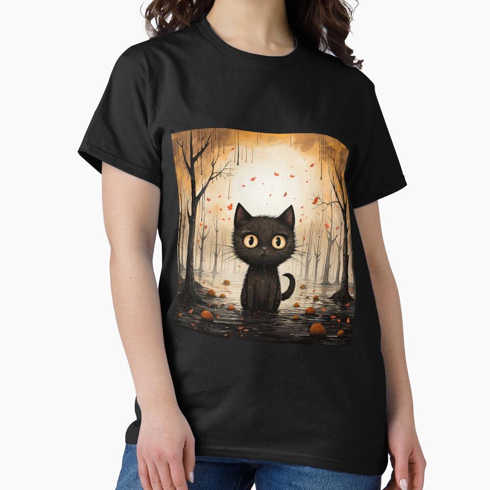 Halloween Black cat by SameeraDammeyer
