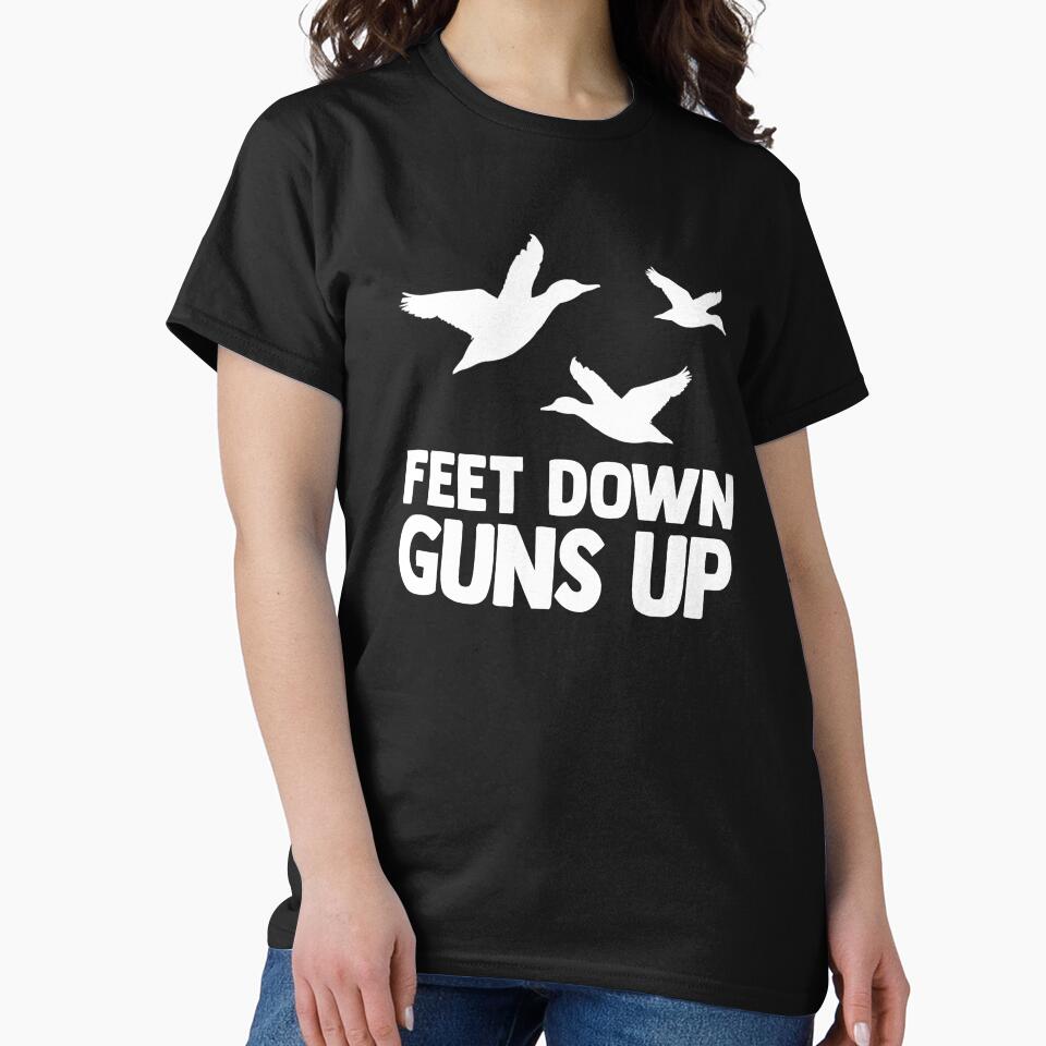 Feet Down Guns Up Funny Water Ducklings by Bendthetrend