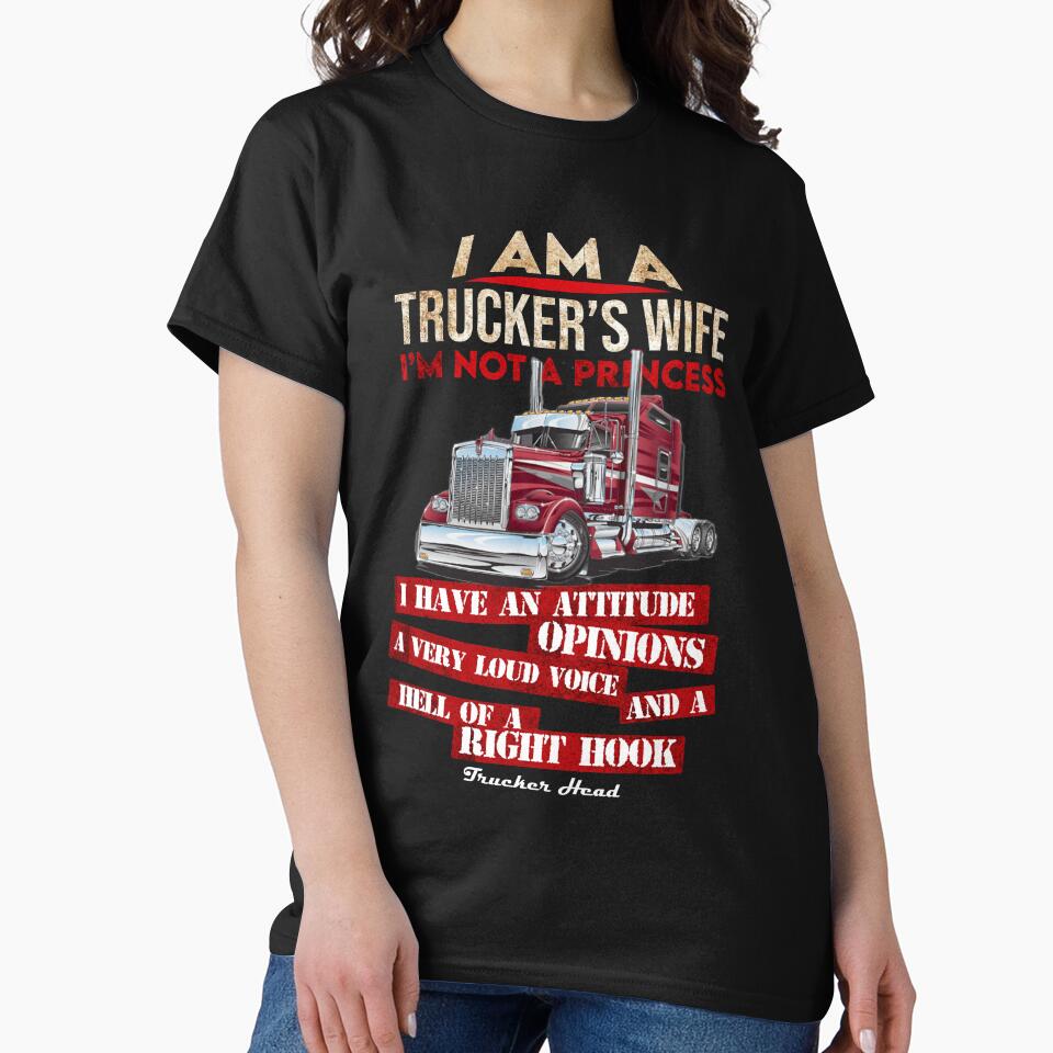 Truckers Wife by WePrintTees