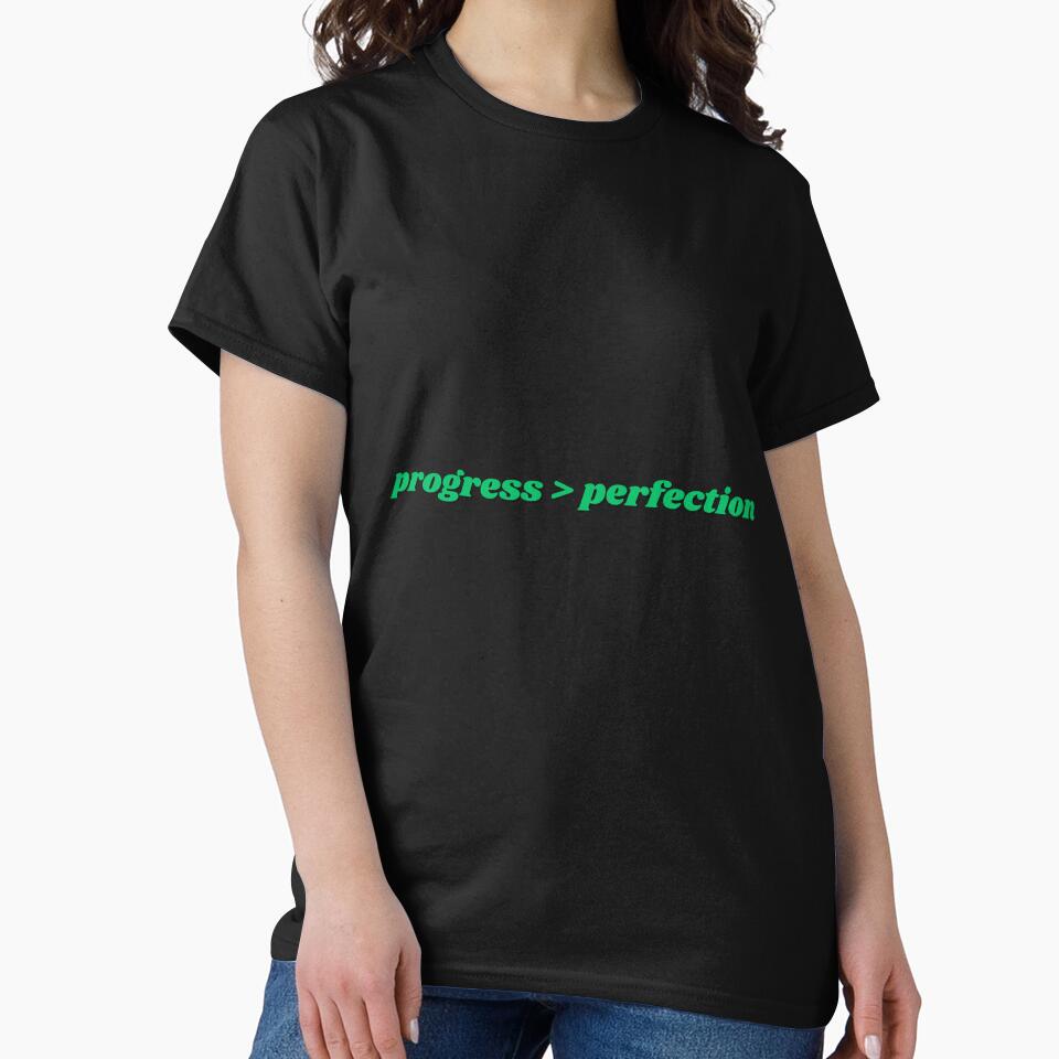 Progress Over Perfection, Green by ChiWellness Shop