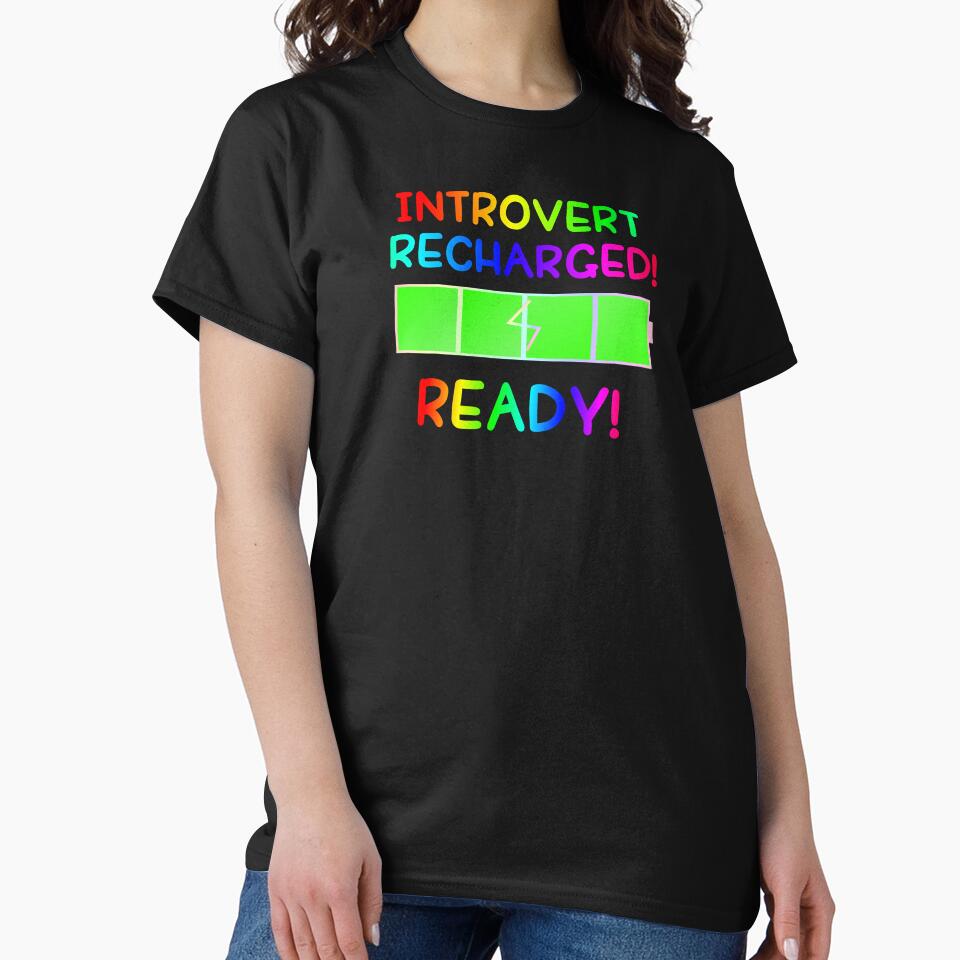 Introvert Social Energy Recharged by SanguineDesigns