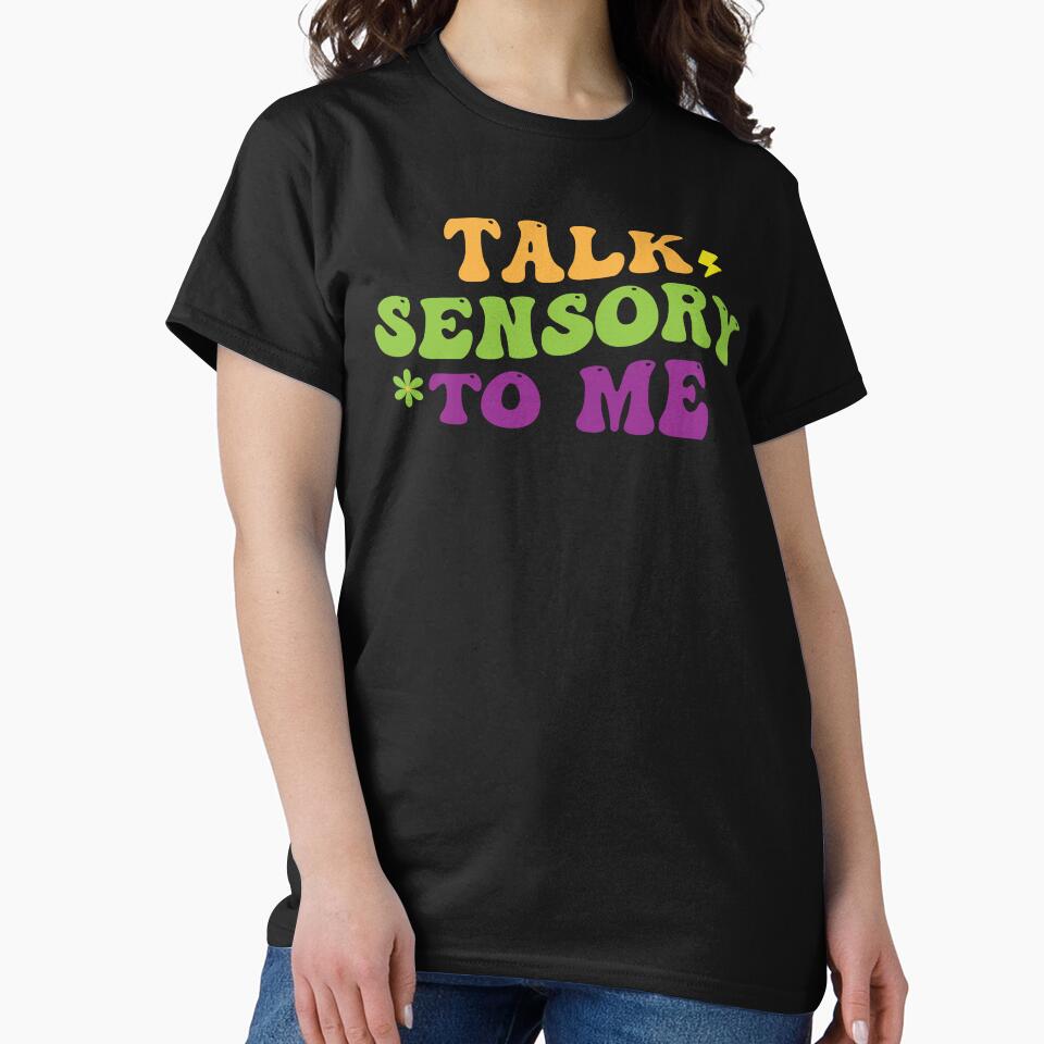 Talk Sensory To Me retro by BUMPER-STICKERS