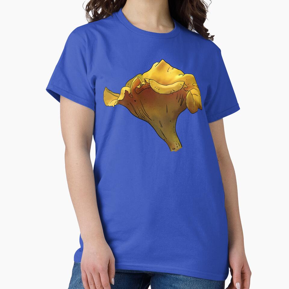 Smooth Chanterelle (Cantharellus lateritius) by Cherie Brunetti