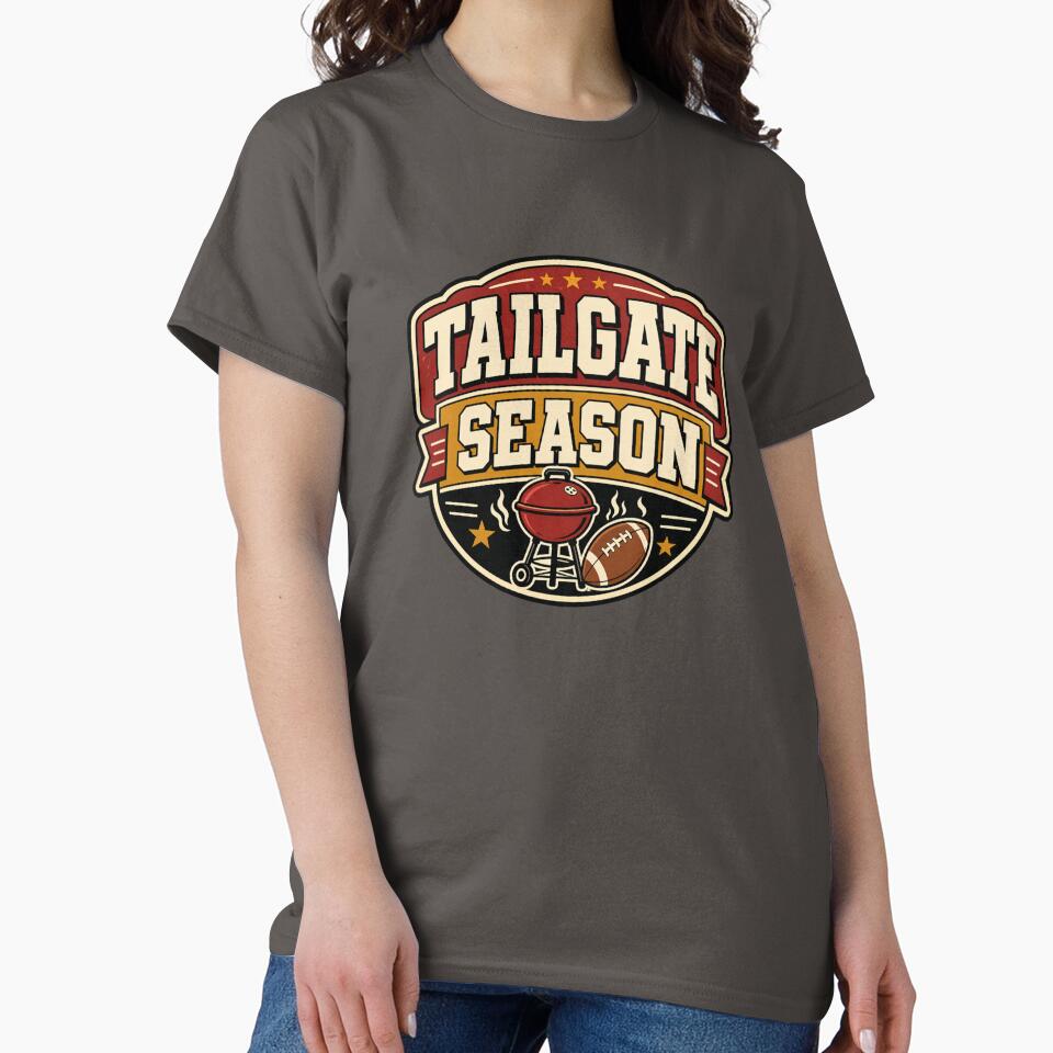 Football Tailgating BBQ Party Design by EastEndTownie