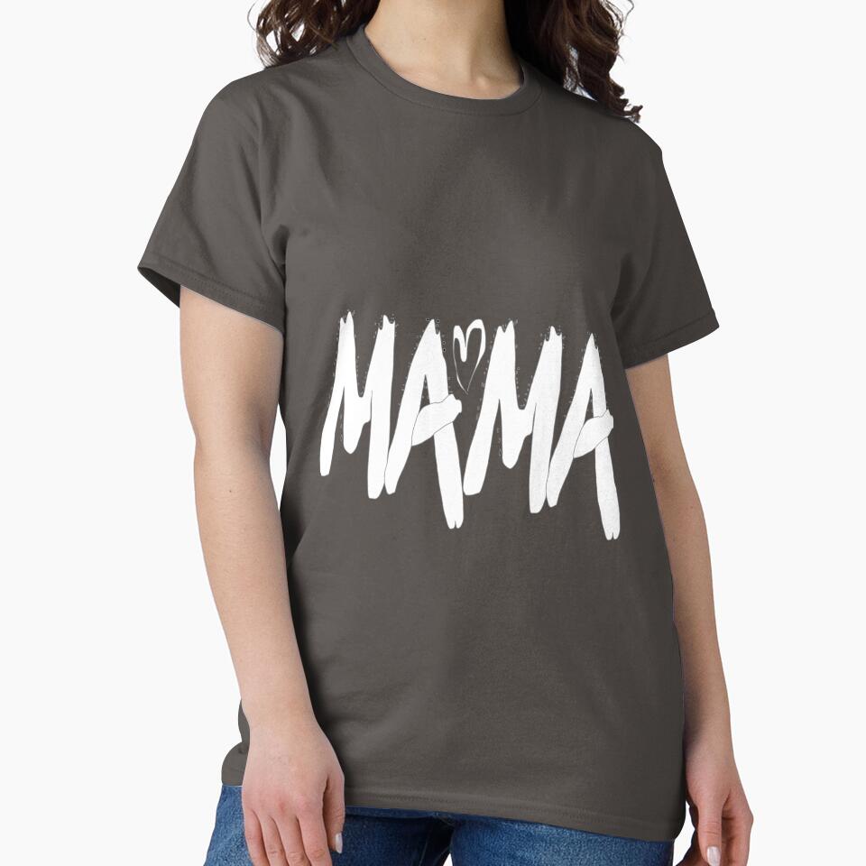 Mama mother and dad day gift idea T Shirt. by Nesyarat