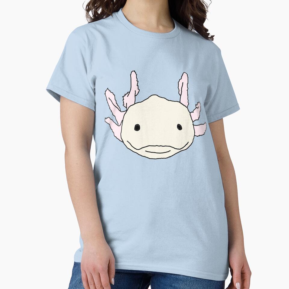 Axolotl Amphibian Cartoon by RevolutionInPaint