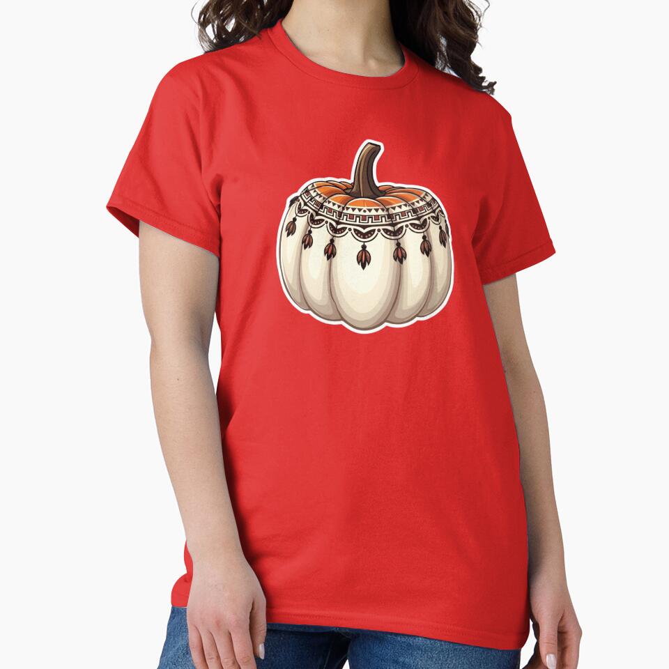 Boho White Pumpkin by ArtfullyRooted