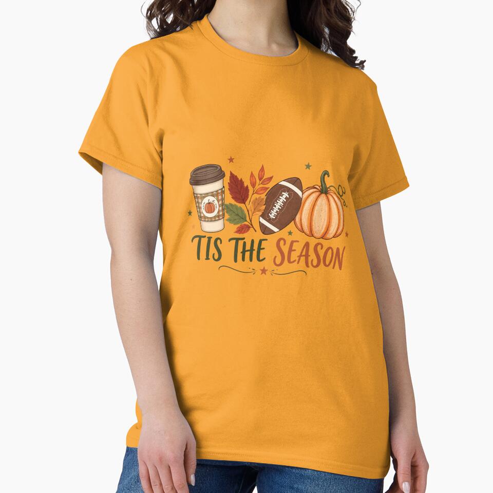 Tis the Season Fall Football & Pumpkin by gigizTz