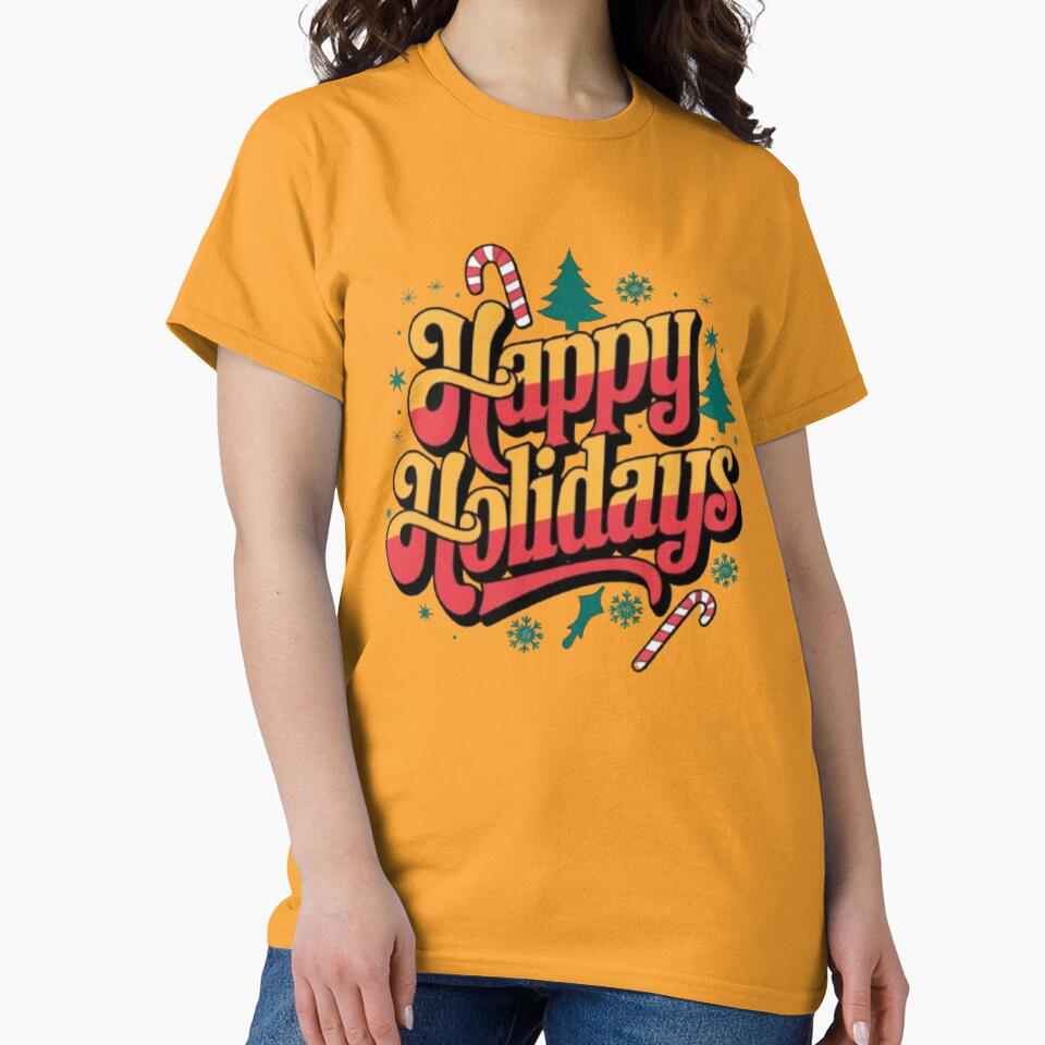 "Happy Holidays’ Festive Design by PrintBreeze