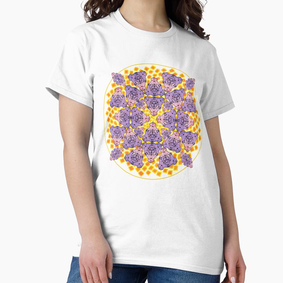 Purple Sky Cube Mandala Cacophony & CircleVisions (R&Y) by createVisions