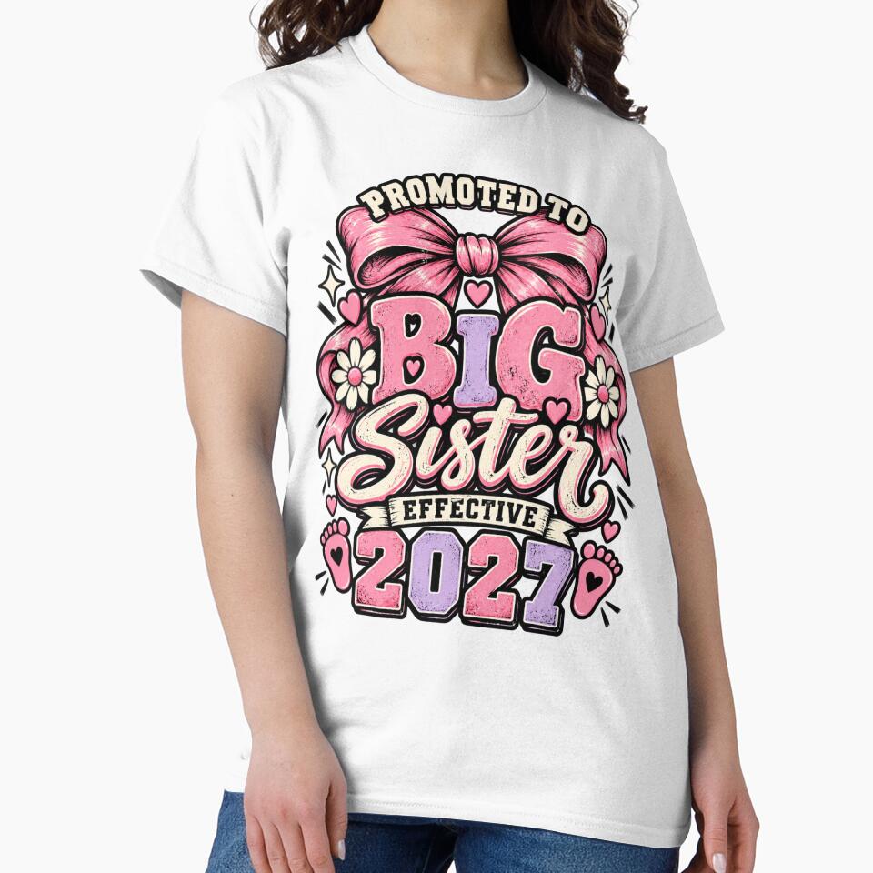 Promoted to Big Sister Baby Reveal Family Announcement by Putin-07
