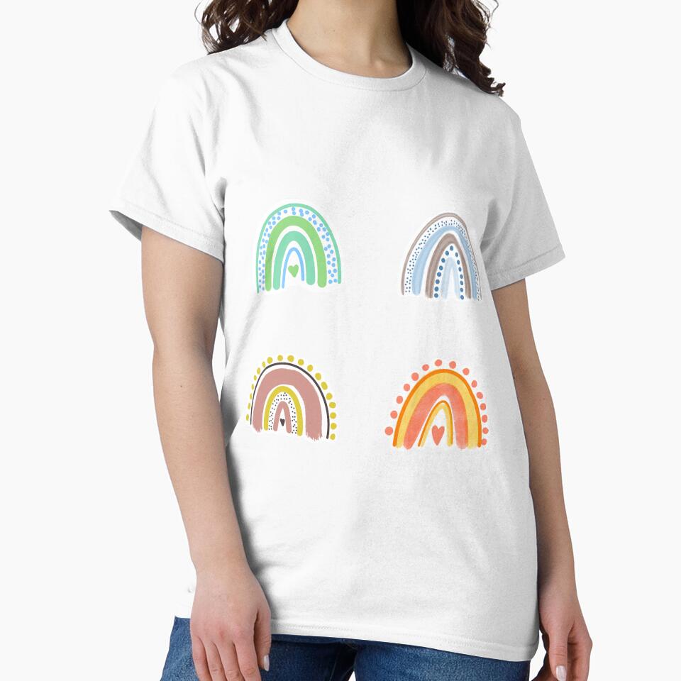 boho rainbow set by megan1007