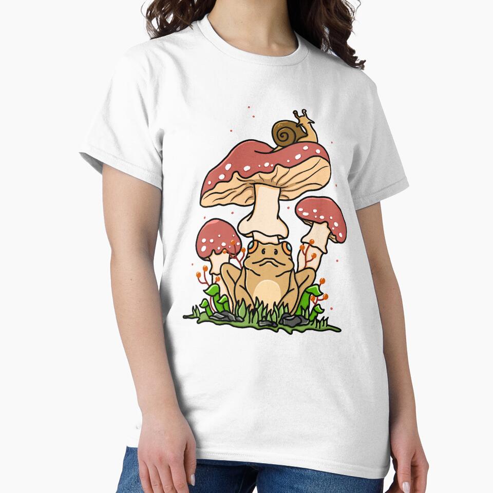 Mushroom Frog Snail by Kimprut