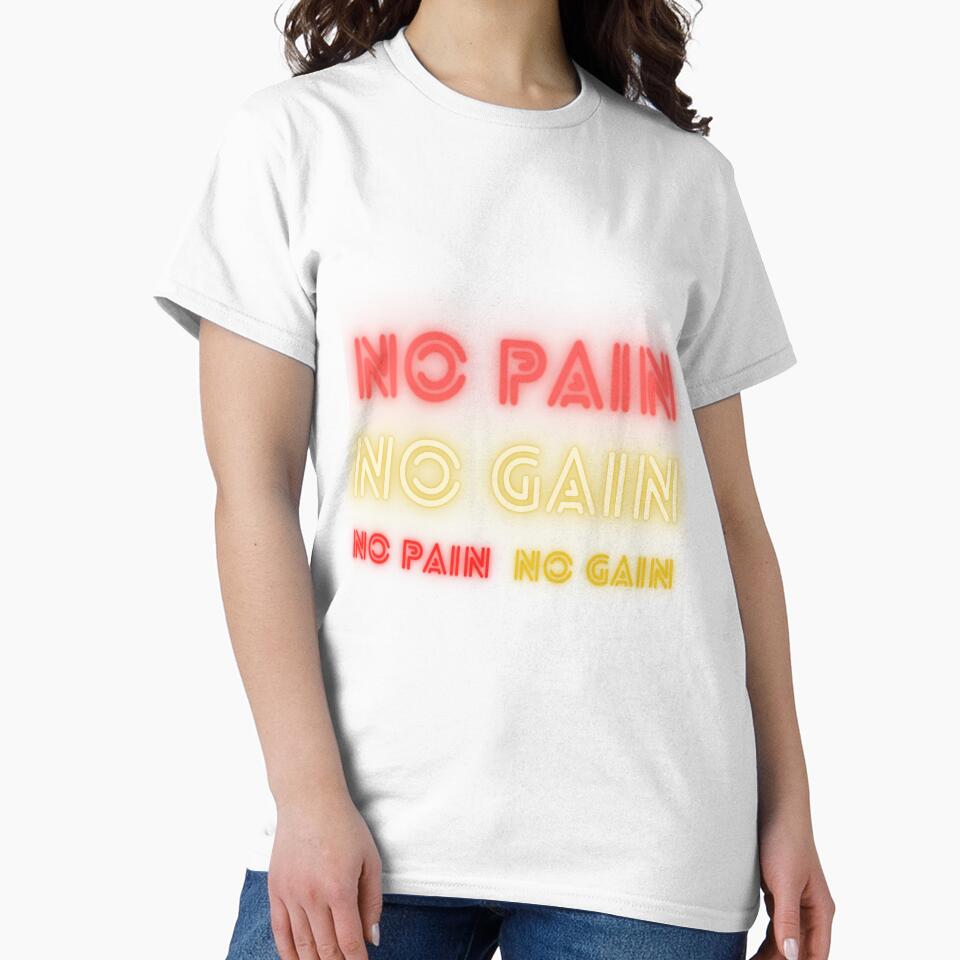 No Pain No Gain Gym Motivation Bodybuilding by nirmalsawlani