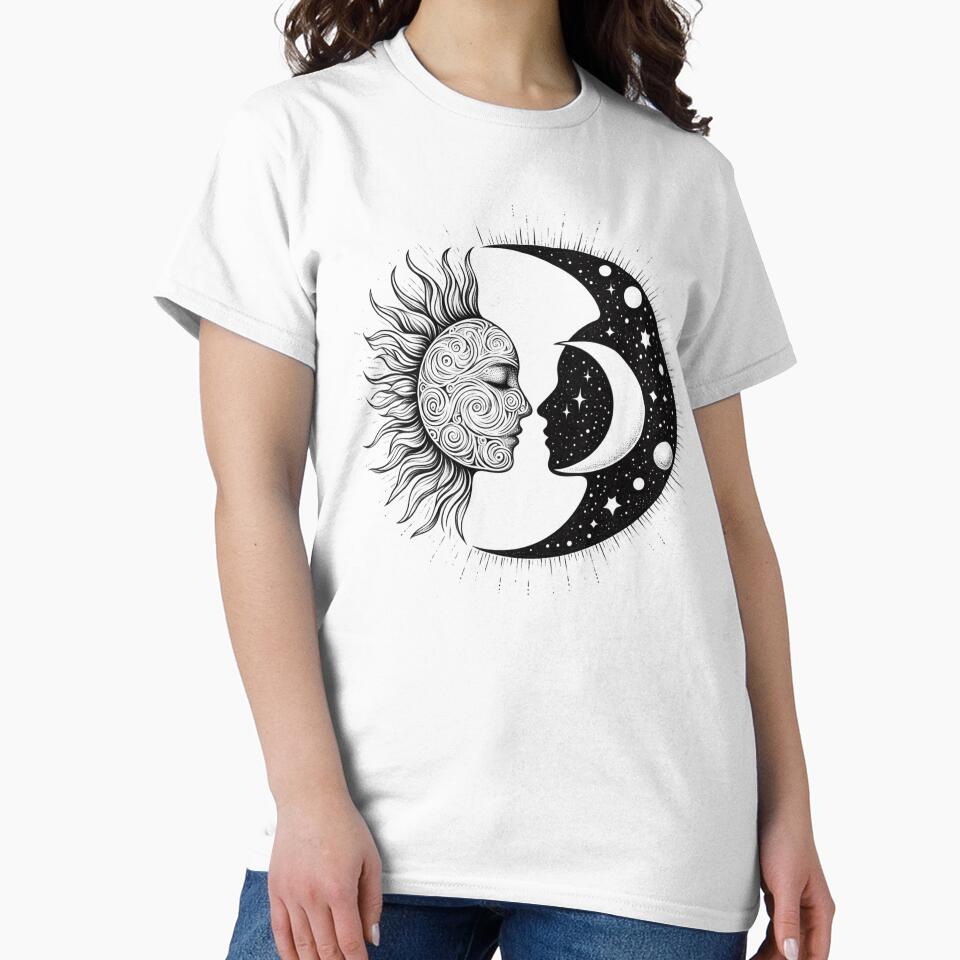 Celestial Love,Moon and Sun by deniz kaya