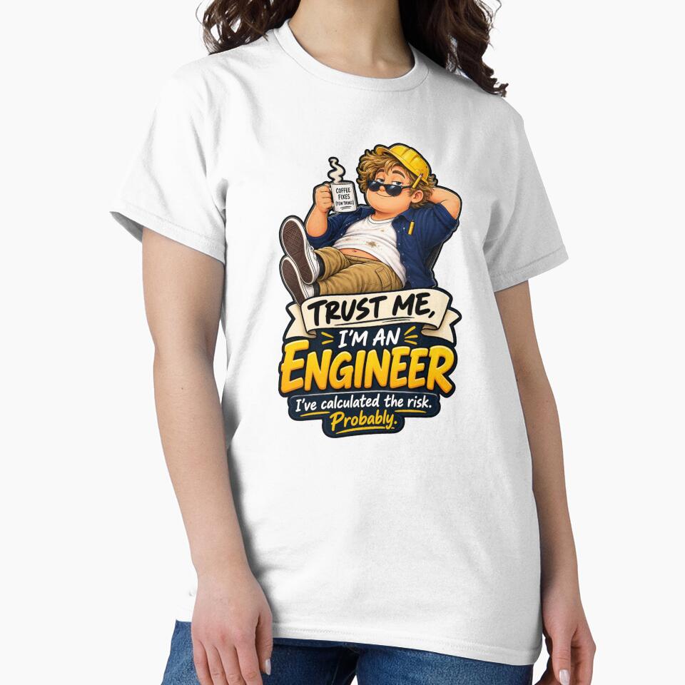 Trust Me I’m an Engineer – Funny Engineering Humor Gift by HO•Designs