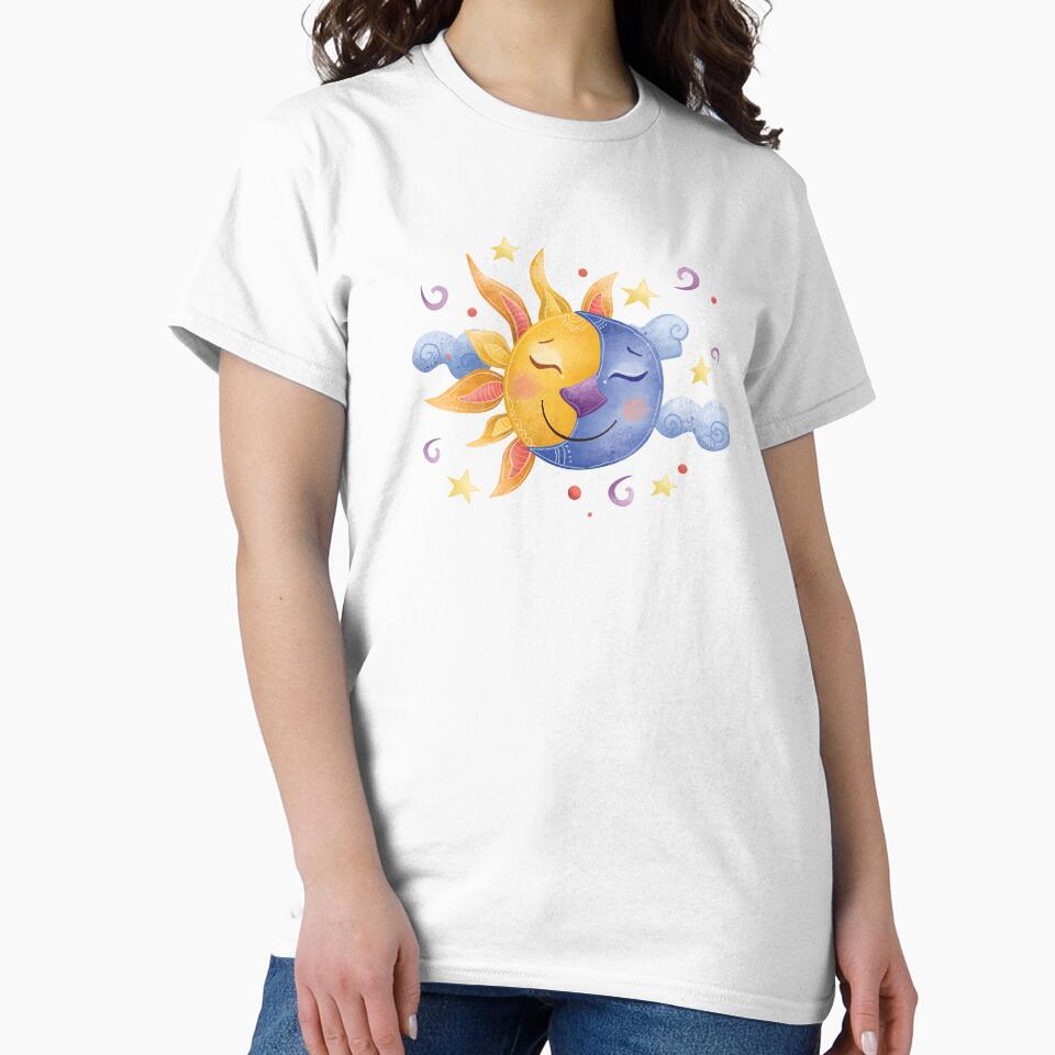 Sun and Moon Pattern by StrayLeaves