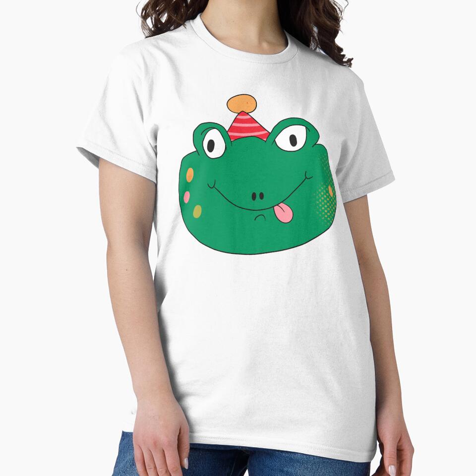 Birthday Party Freddy Frog Head (Red) by yellowflowerhut