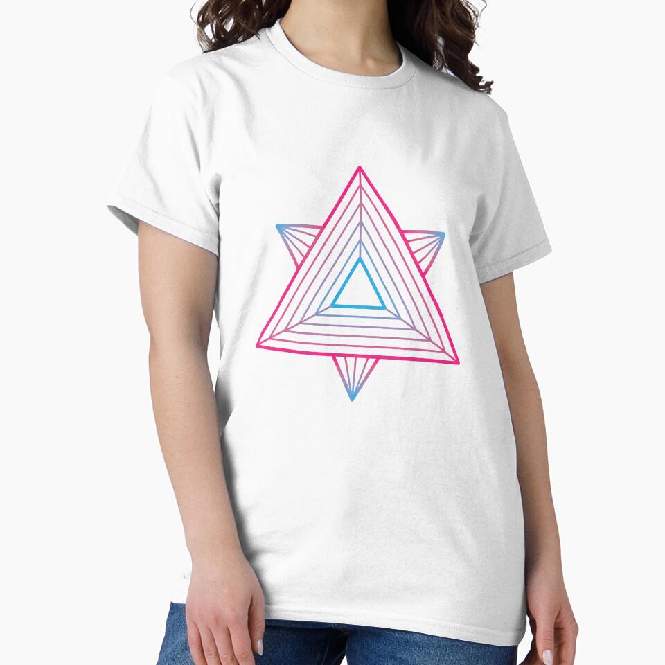 sacred geometry, abstract triangles by DerSenat