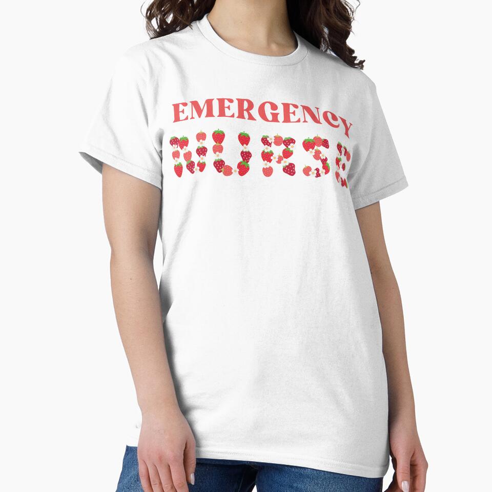 Emergency Nurse Strawberry Letters by AsinusAS