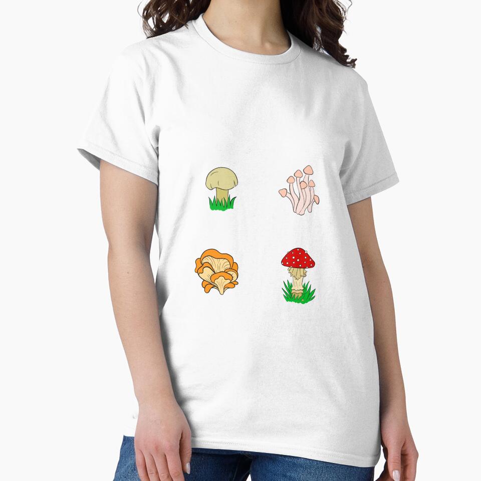 Fun Guys Mushroom Pattern by CardboardFlower