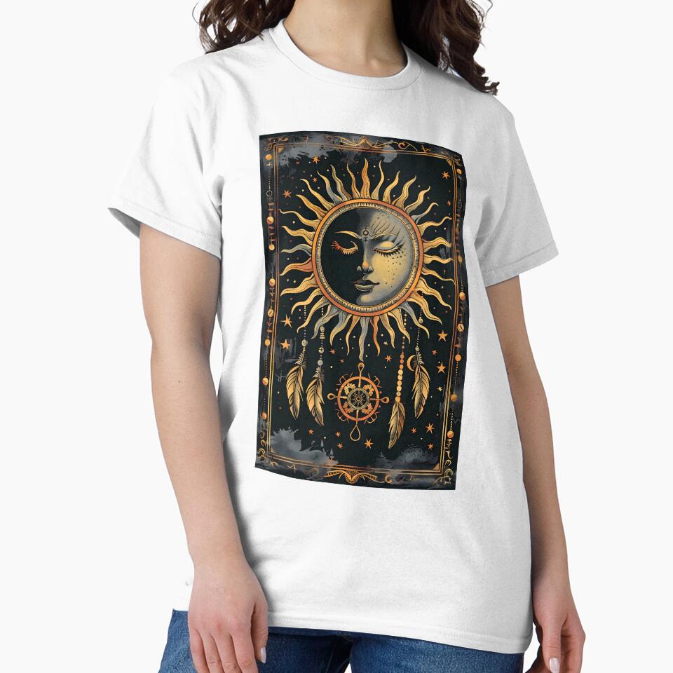 Celestial Harmony Sun and Moon by Dpixelgalaxy