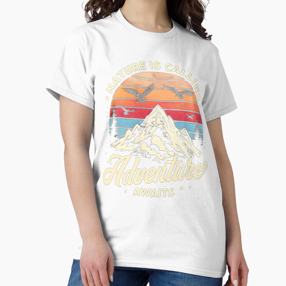 Retro Vintage Mountain Adventure by SpeakingPrint2