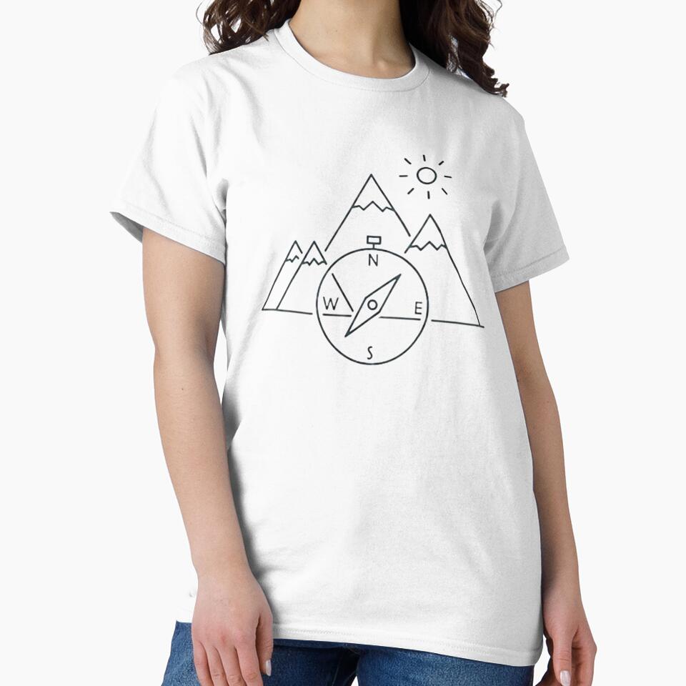 ​Mountain Compass Wanderlust by TNineteenArt