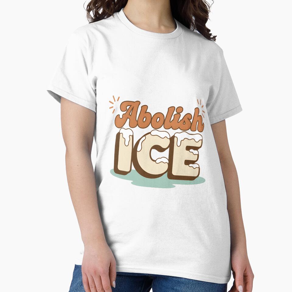 Abolish ICE - Retro 70s Global Warming by MANA-Goods