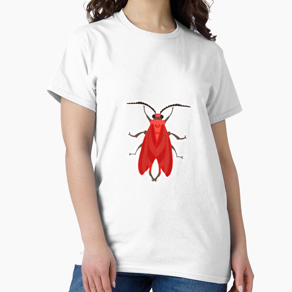Scarlet Phaudid Moth by esther-hartopp