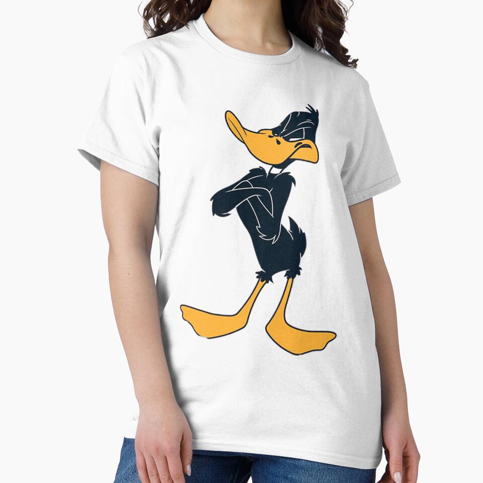 Daffy Duck Print by Ali Haj