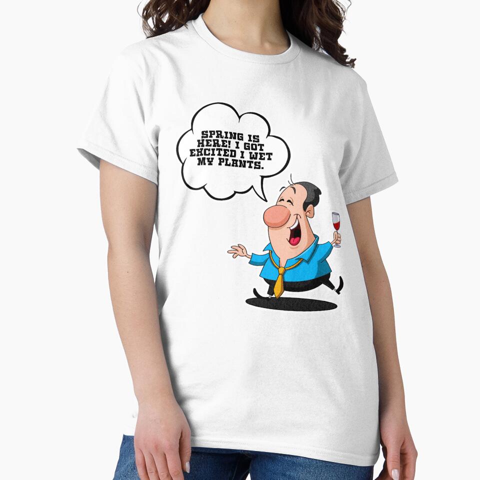 Dad Jokes Collection Spring - I Wet My Plants Gift by TTFMerch