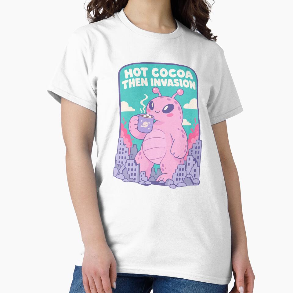Hot Cocoa Then Invasion Funny Monster by LongIslandDesgn