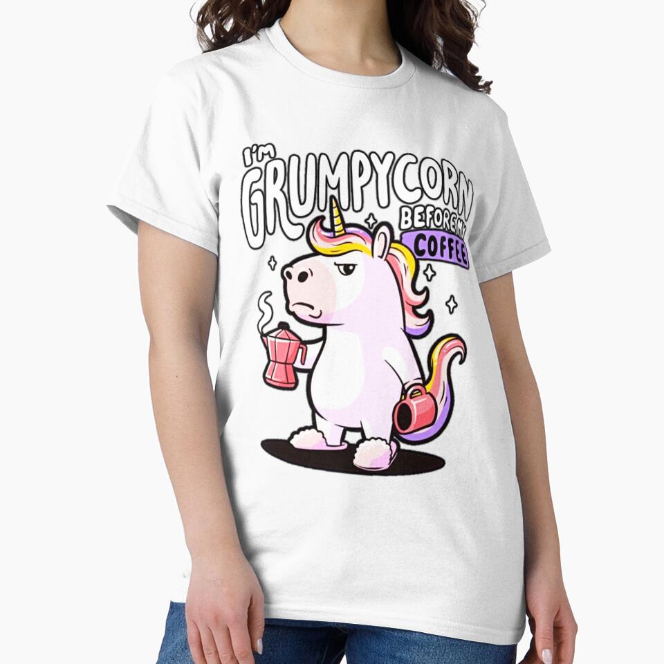 I'm Grumpycorn Before My Coffee by INKRebelGraphic