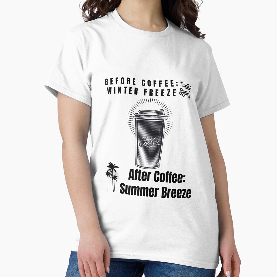 Before Coffee: Winter Freeze | After Coffee: Summer Breeze by sfinchcapod