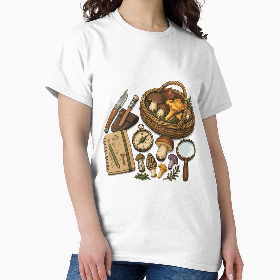 Mushroom Foraging Essentials | Mycology Field Kit | Mushroom Hunter Gear | Forest Explorer Gift by SimplePoDesign