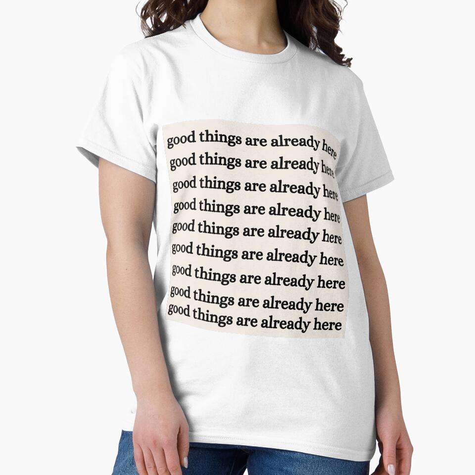 Manifestation Sticker Artwork t shirt by Guywithnojob