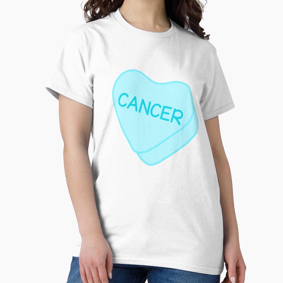 Cancer Blue Candy Heart Sweet Heart Cute by SlimyFish