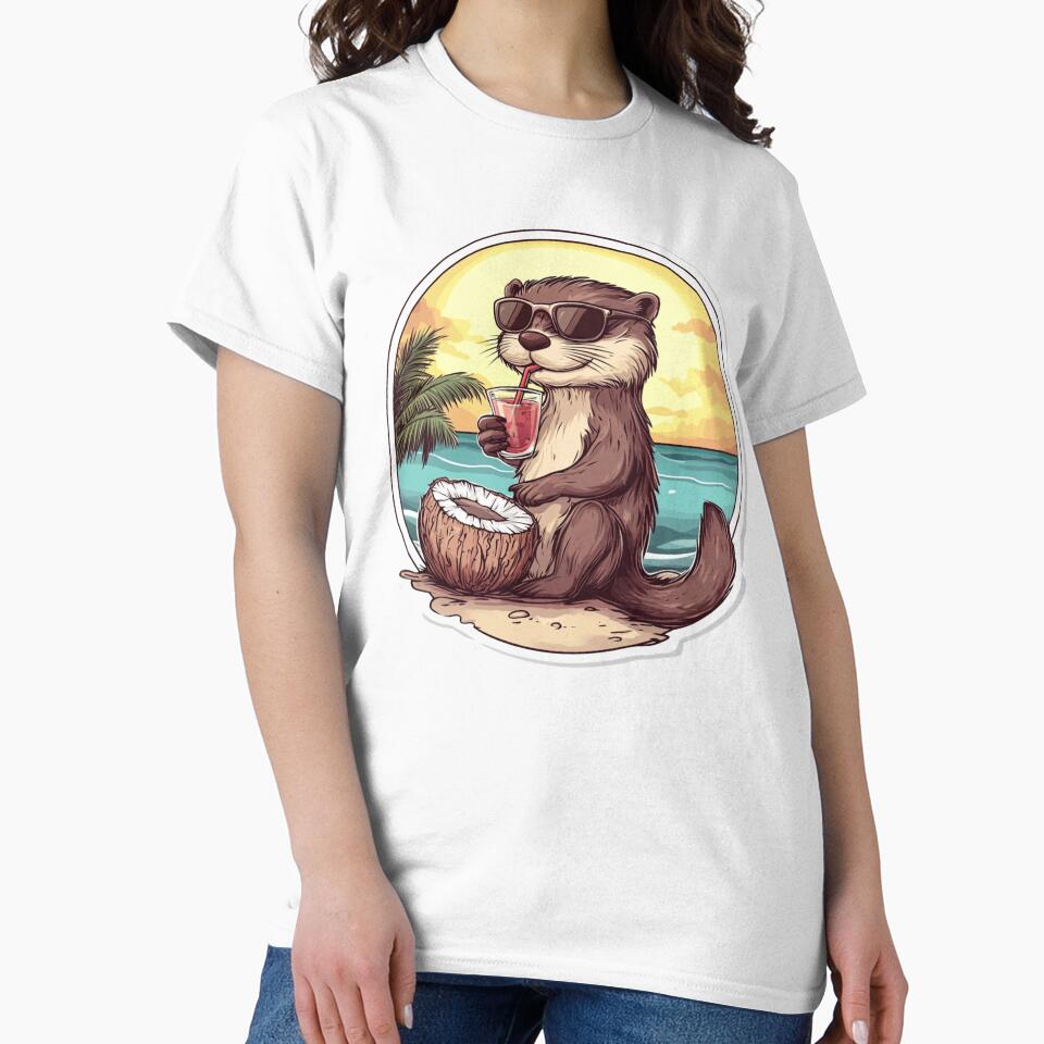 Chill Otter by NicolasGlowArt