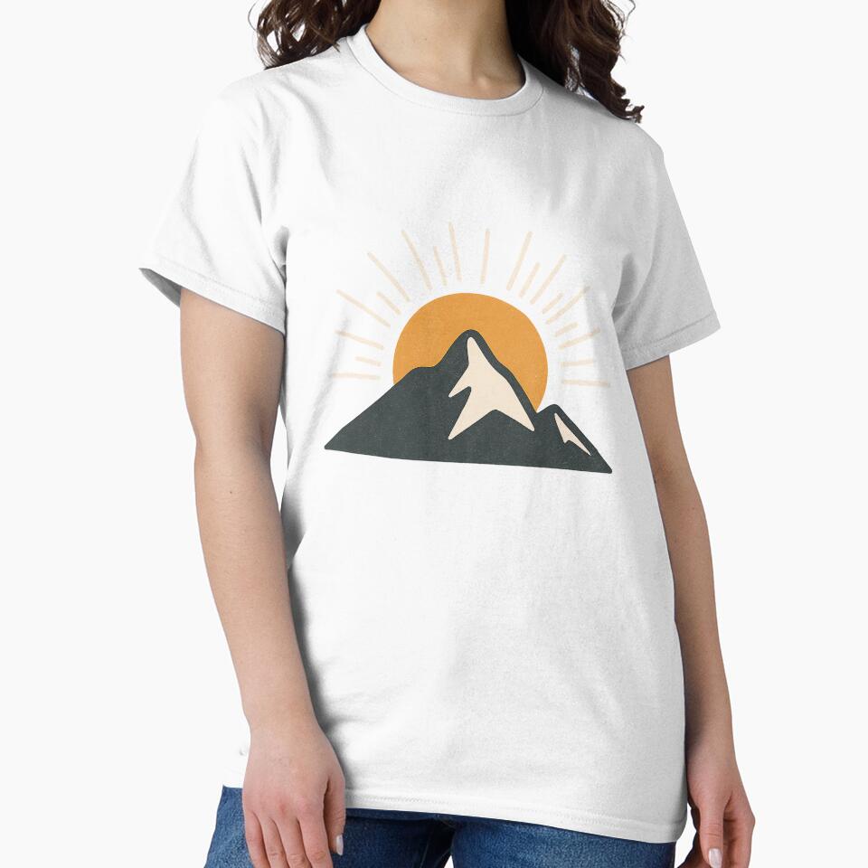 Vintage Sun & Mountain by Nuvijo