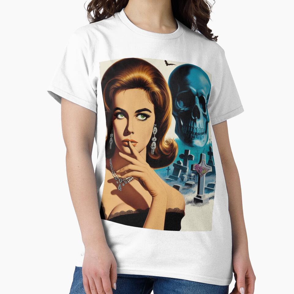 Vintage Horror Girl by PulpVintage