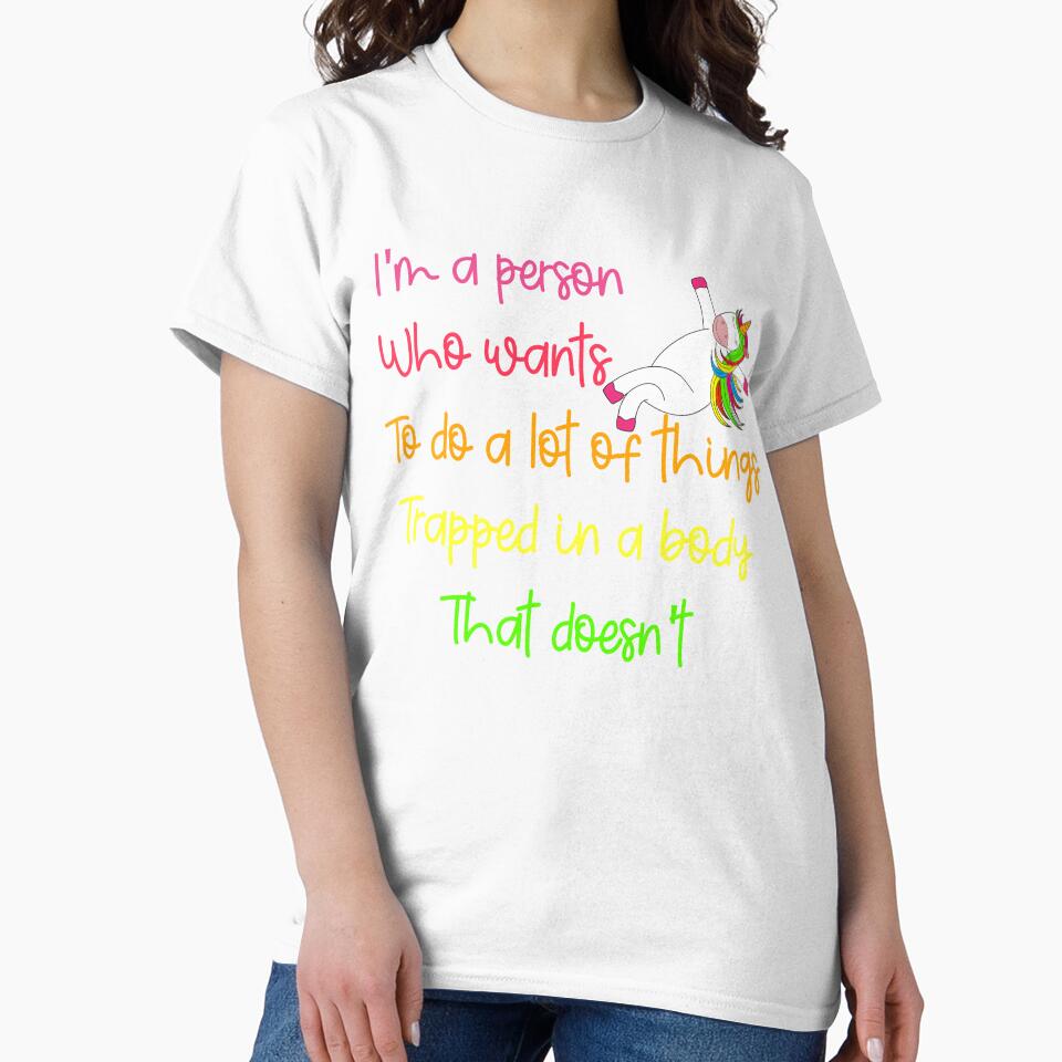 Funny Lazy Unicorn: I'm A Person Who Wants To Do A Lot Of Things,Lazy Unicorn Quote by AMINE  ★★★★★