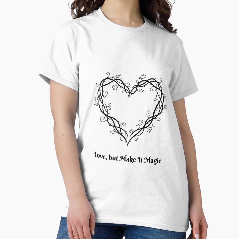 Love But Make It Magic Dark Academia Thorny Vine Heart by Ortsas