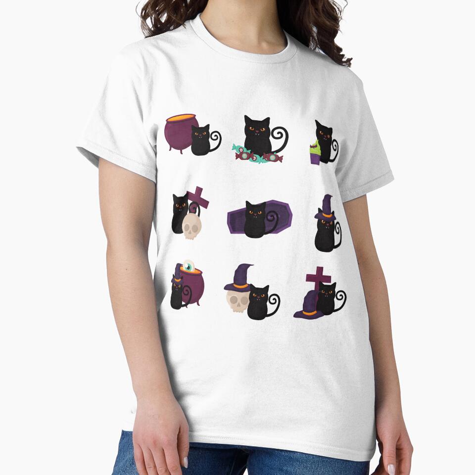 Cute Black Cat by ShopLizCreates