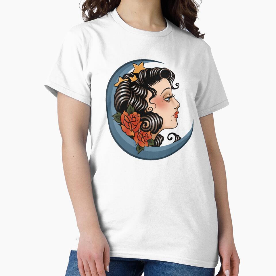 Moon Lady Tattoo by SEASstudios