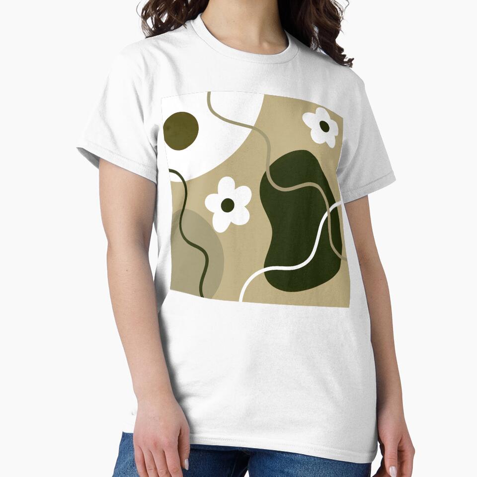 Boho Beige Whimsical Nature by Sartoris Art