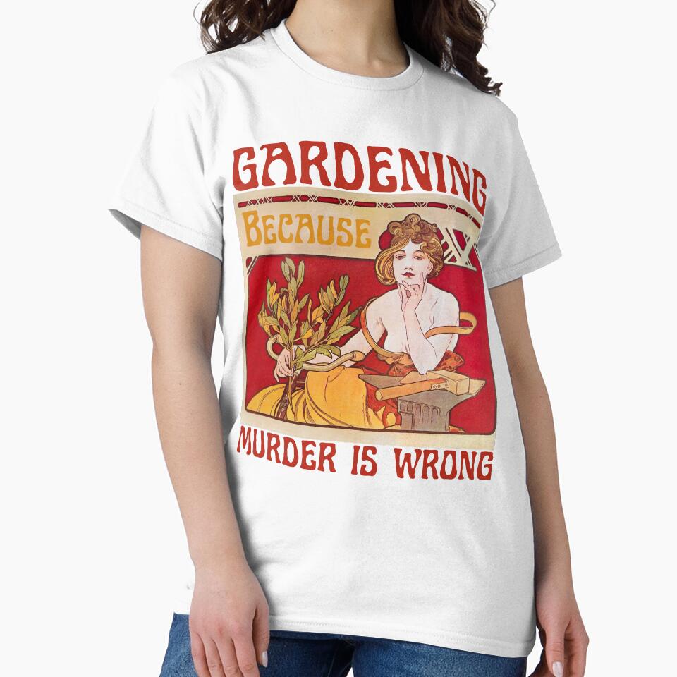 Gardening because murder is wrong by poppy-seed-art