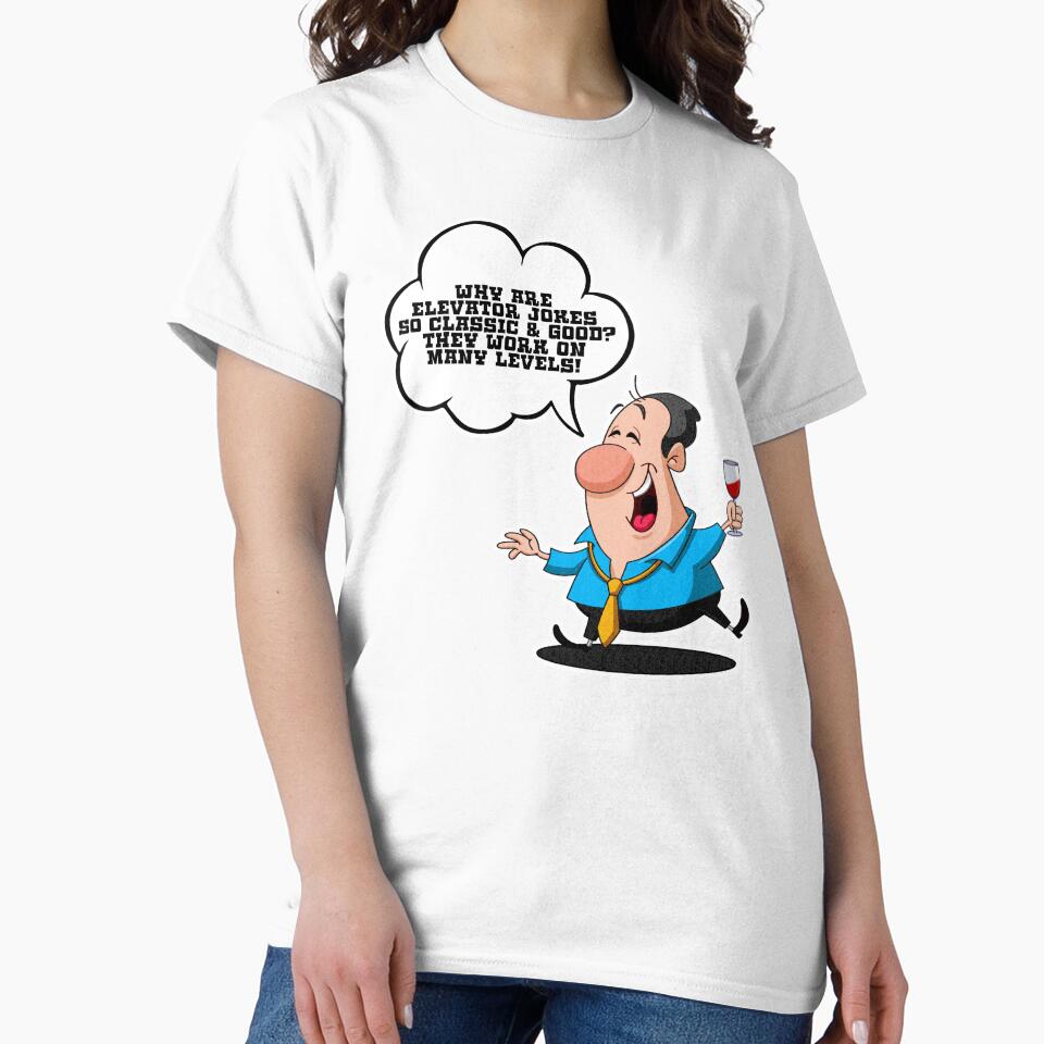 Dad Jokes Collection Elevator - They Work On Many Levels Gift by TTFMerch
